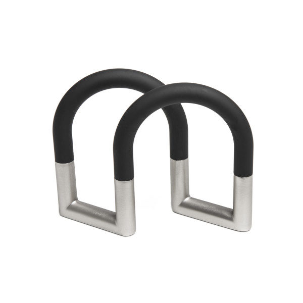 Umbra Swivel πετσετοθήκη κινούμενη μαύρη ασημί ματ .