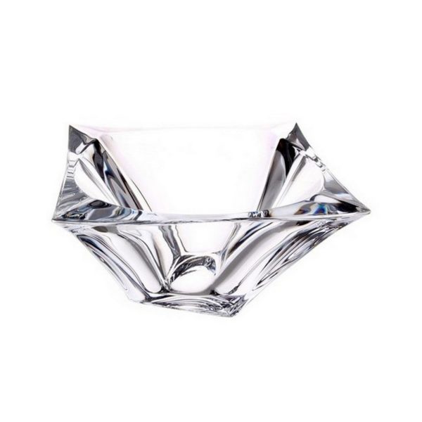 Bohemia crystal Quadron μπολ κρυστάλλινο 18 εκ