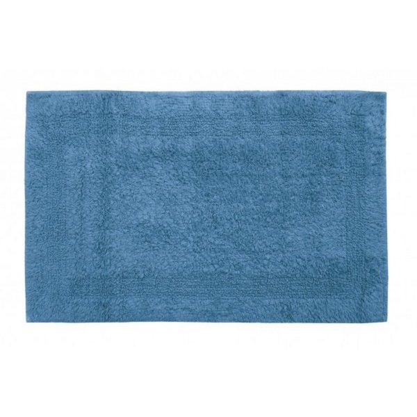 Arvix Celadon ταπέτο μπάνιου μπλε 45 X 75 εκ cotton