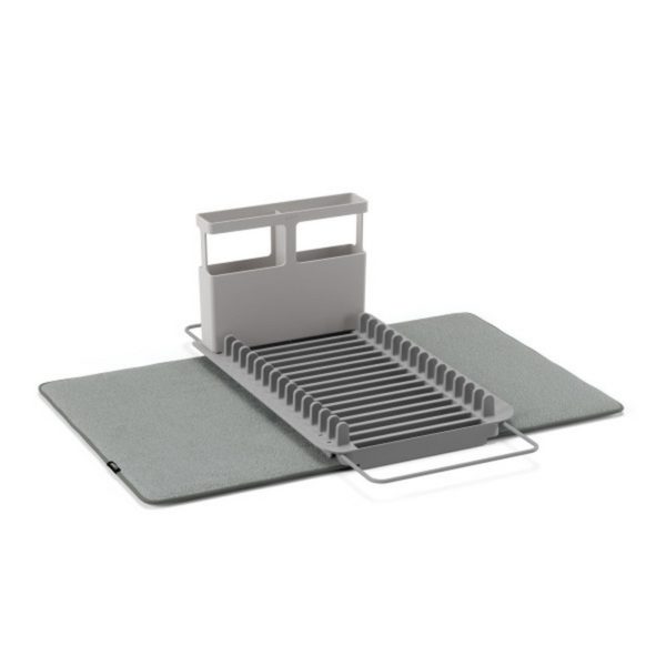 Umbra Udry Over Sink πιατοθήκη αναδιπλούμενη γκρι