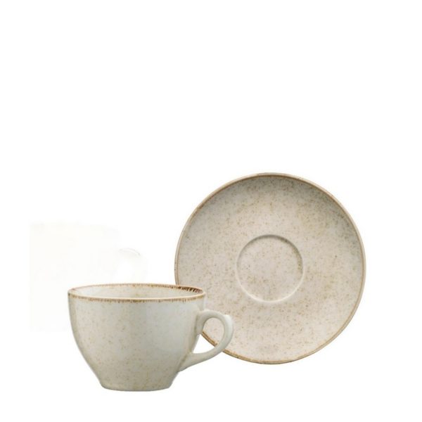 Oriana Ferelli Mood κανελί φλιτζάνι espresso 90 ml πορσελάνης