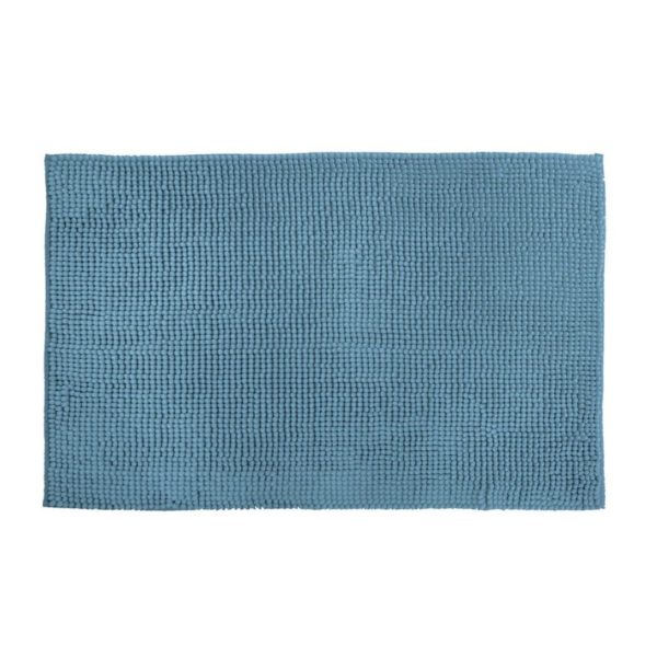 Arvix Provence ταπέτο μπάνιου χρώμα γαλάζιο 45 X 75 εκ microfiber