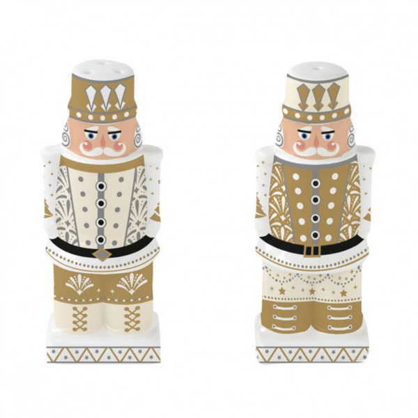 Easy Life Royal Nutcracker σετ 2 τεμ. αλατοπίπερο πορσελάνης