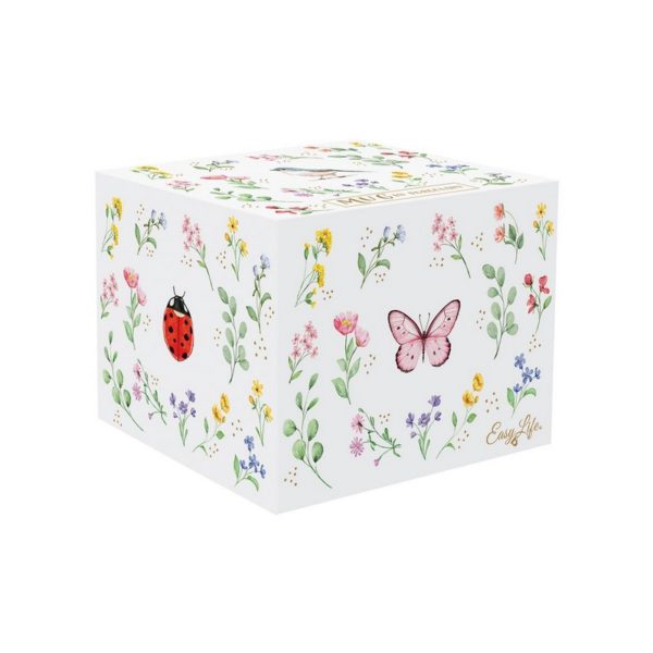 Easy Life Fansy Garden ανάγλυφη Κούπα 400 ml πορσελάνης dragonfly