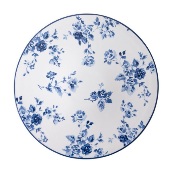 Laura Ashley Blueprint Πιατέλα Με Πόδι 31 εκ China Rose