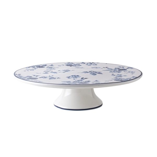 Laura Ashley Blueprint Πιατέλα Με Πόδι 31 εκ China Rose