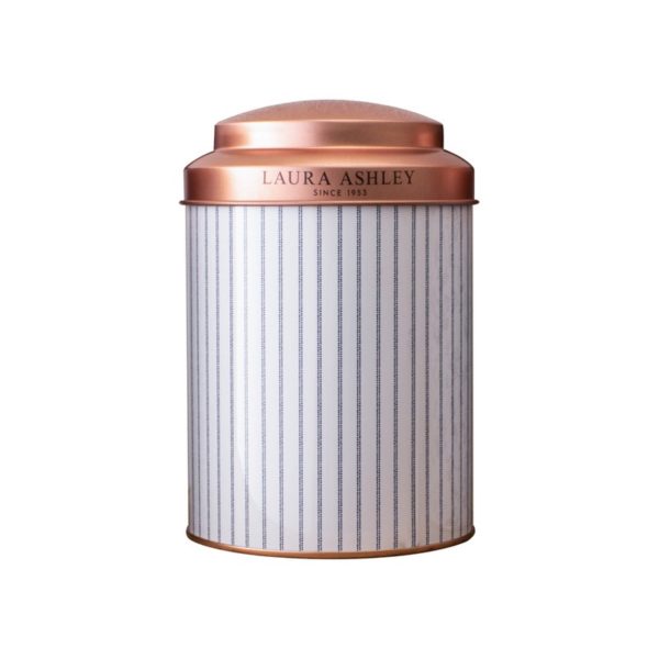 Laura Ashley Blueprint Candy Stripe δοχείο αποθήκευσης 18 εκ μεταλλικό