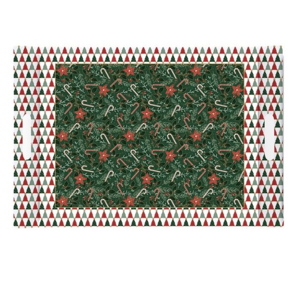 Easy Life Fancy Christmas Δίσκος 49Χ34 εκ μελαμίνης