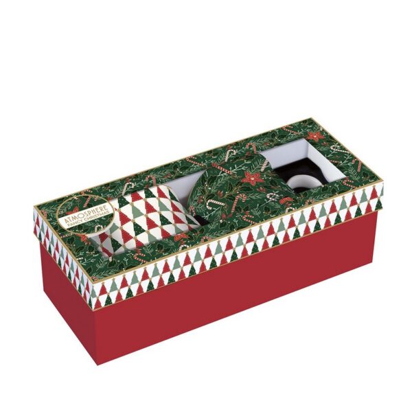 Easy Life Fancy Christmas Σετ 2 τεμ Κούπες 300 ml πορσελάνης