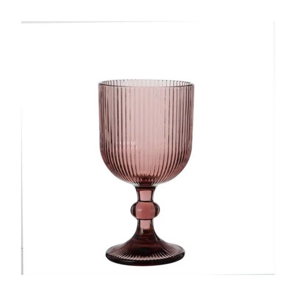 Cryspo Trio Noris Purple Ποτήρι Κρασιού με πόδι 250 ml