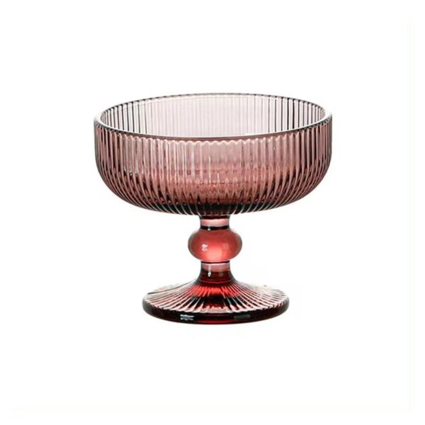 Cryspo Trio Noris Purple Ποτήρι Παγωτού 300 ml