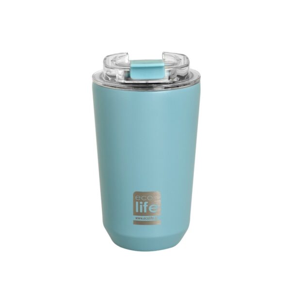 Eco Life Coffe Pure Blue ανοξείδωτο ποτήρι θερμός 360 ml