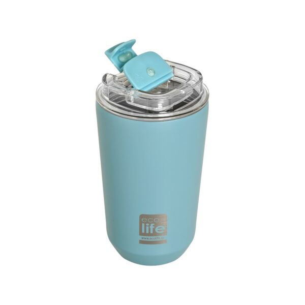 Eco Life Coffe Pure Blue ανοξείδωτο ποτήρι θερμός 360 ml
