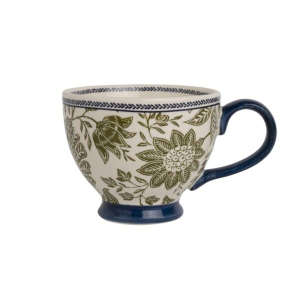 Laura Ashley Hedingham Sage Green Κούπα 430 ml Earthenware