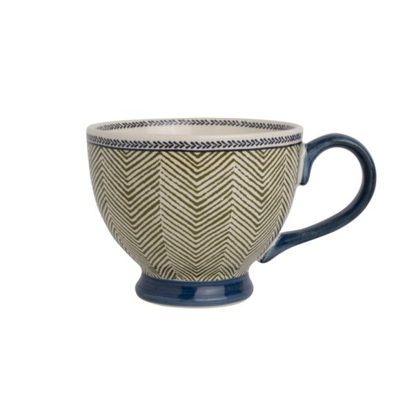 Laura Ashley Hedingham Edwin Sage Green Κούπα 430 ml Earthenware
