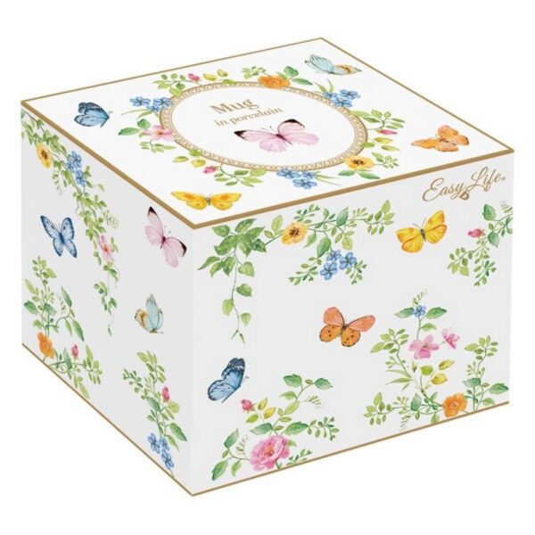 Easy Life Dancing Butterflies Κούπα 350 ml πορσελάνης
