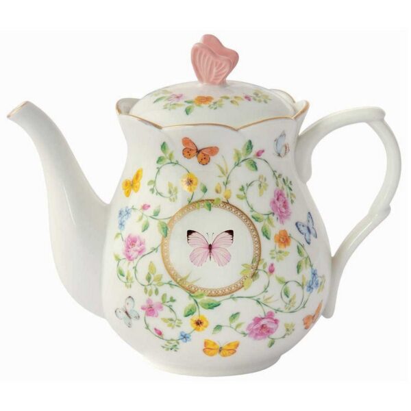Easy Life Dancing Butterflies Τσαγιέρα 900 ml πορσελάνης