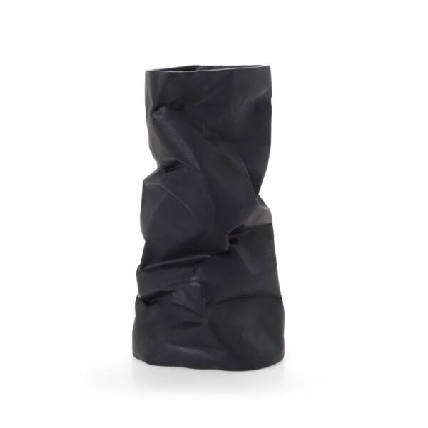 HFA Terra Βάζο Matt Black 29.3εκ πορσελάνης