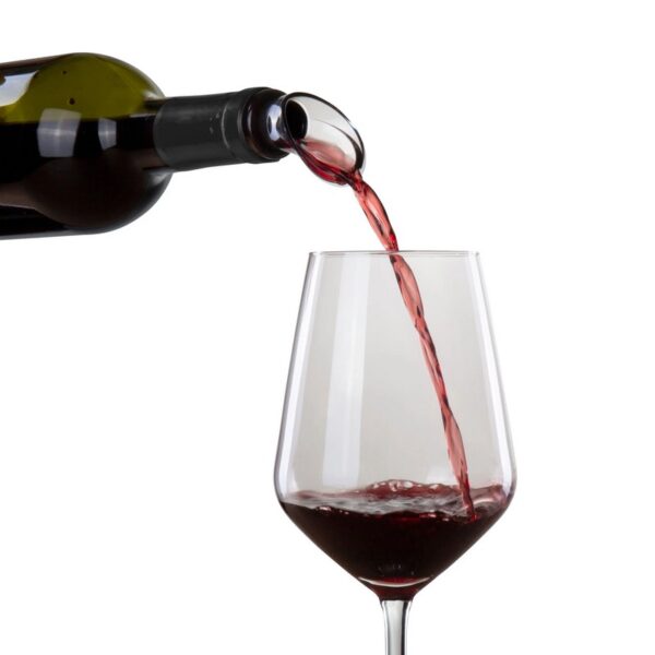 Vacu Vin Σετ 2 Πλαστικά Πώματα Συνεχούς Ροής για Μπουκάλια