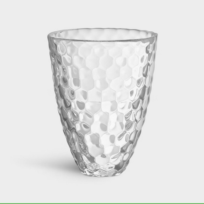 Orrefors Raspberry Vase Ανθοδοχείο κρυστάλλινο 16 εκ.