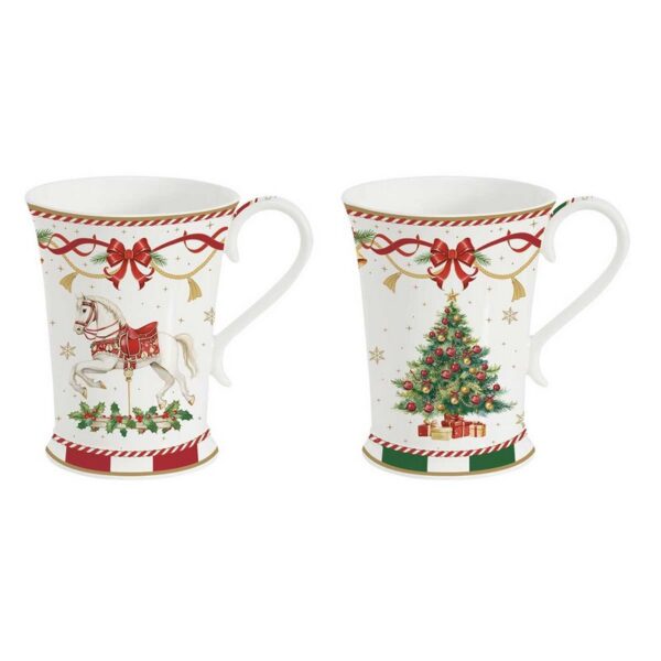 Easy Life Christmas Tale Σετ 2 τεμ Κούπες 300 ml πορσελάνης