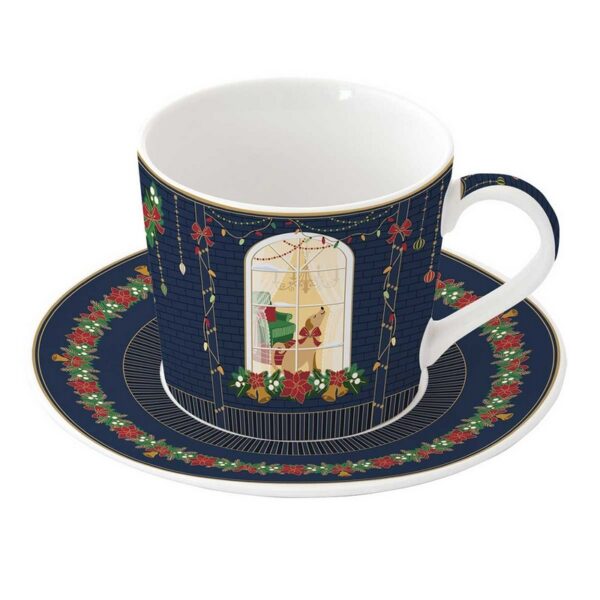 Easy Life Festive Avenue Φλιτζάνι Πρωινού 400 ml πορσελάνης