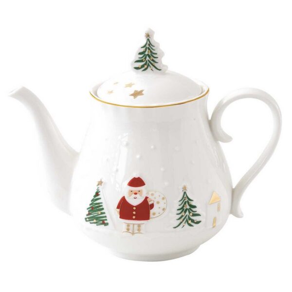Easy Life Let it Snow Τσαγιέρα 1000 ml πορσελάνης