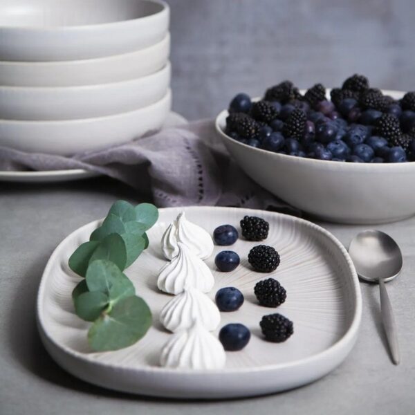 Ιωνία Ammos σετ 18 τεμ πιάτα stoneware