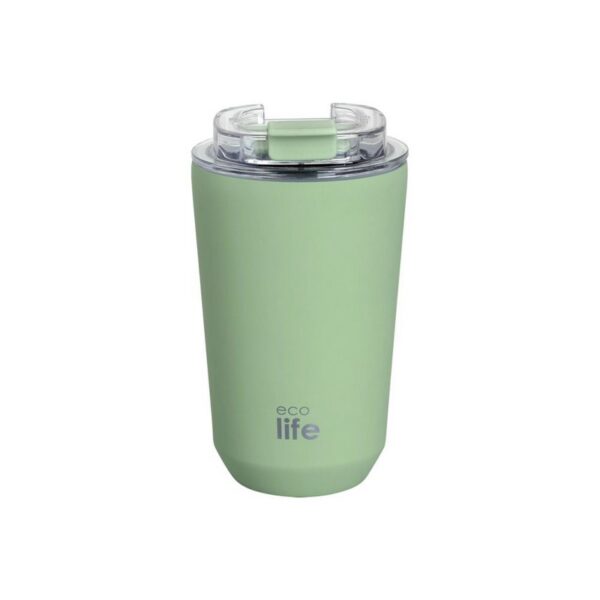 Eco Life Coffee Pure Green ανοξείδωτο ποτήρι θερμός 360 ml