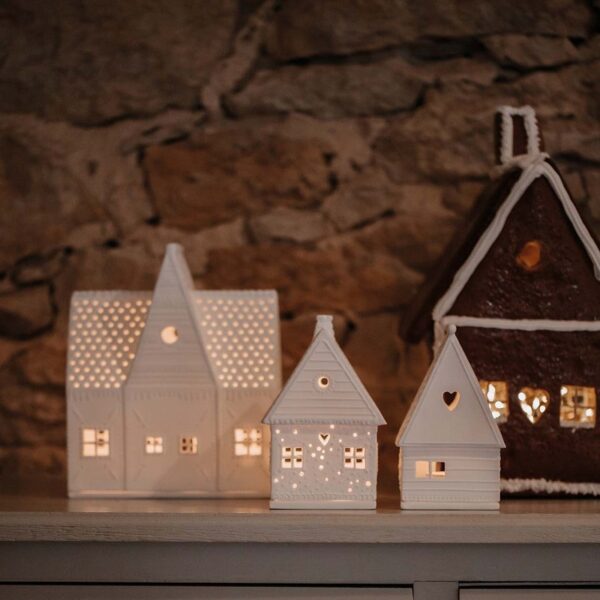 Rader Gingerbread House Snowball 9X8.5X14 εκ πορσελάνης