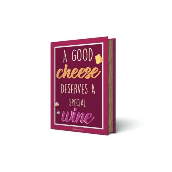 Easy Life Gift Novels Σετ 4 τεμ Τυριού/Κρασιού σε συσκευασία