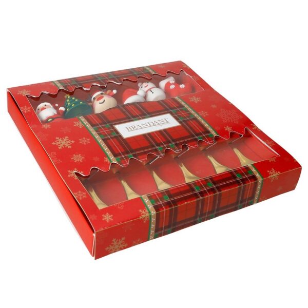 Brandani Christmas Σετ 6 τεμ Κουταλάκια Γλυκού 15 εκ ανοξείδωτο