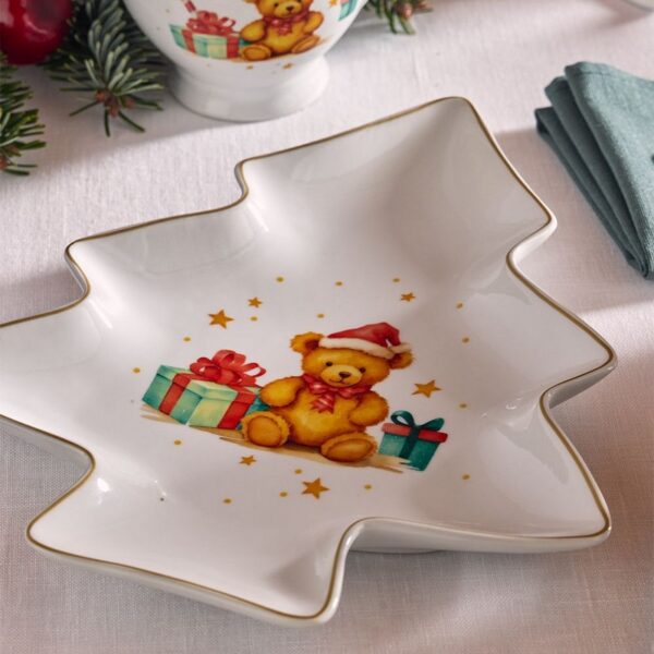 Tognana Christmas Fairy Tale Δεντράκι Πιατέλα 25Χ21 εκ πορσελάνης