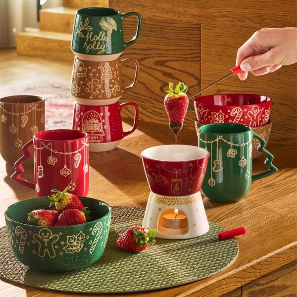 Tognana Snow Xmas Κούπα 540 ml stoneware