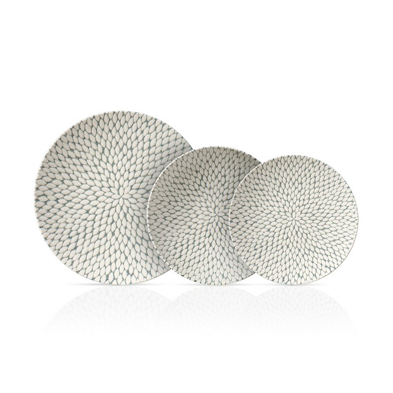 Cryspo Trio Pearl Σετ 20 τεμ Πιάτα πορσελάνης Cryspo Trio Pearl Σετ 20 τεμ Πιάτα πορσελάνης