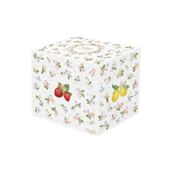 Easy Life Fancy Fruit Κούπα 450 ml με καπάκι πορσελάνης