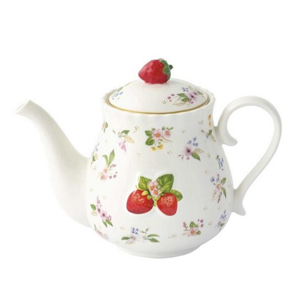 Easy Life Fancy Fruit Τσαγιέρα 850 ml πορσελάνης