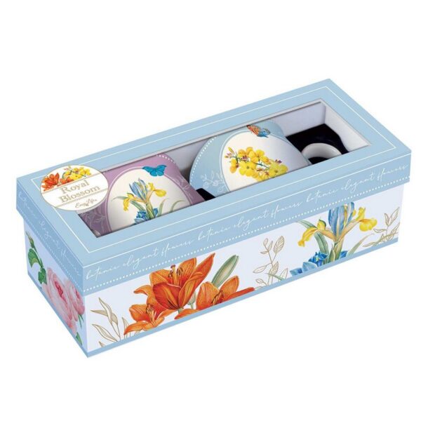 Easy Life Royal Blossom Σετ 2 τεμ Κούπες 300 ml πορσελάνης