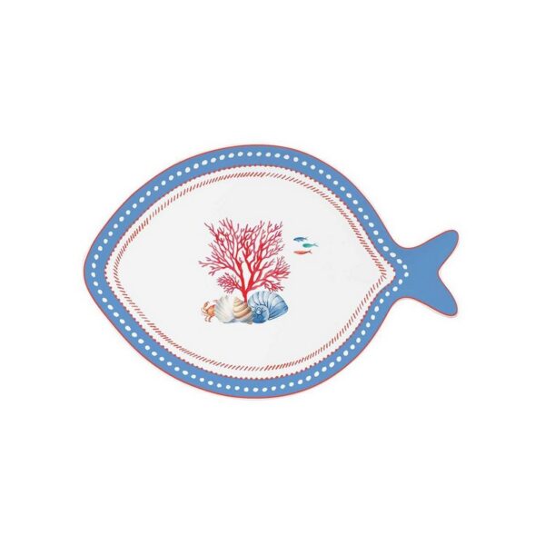 Easy Life Sea Breeze Πιατέλα Ψάρι 27Χ19 εκ πορσελάνης