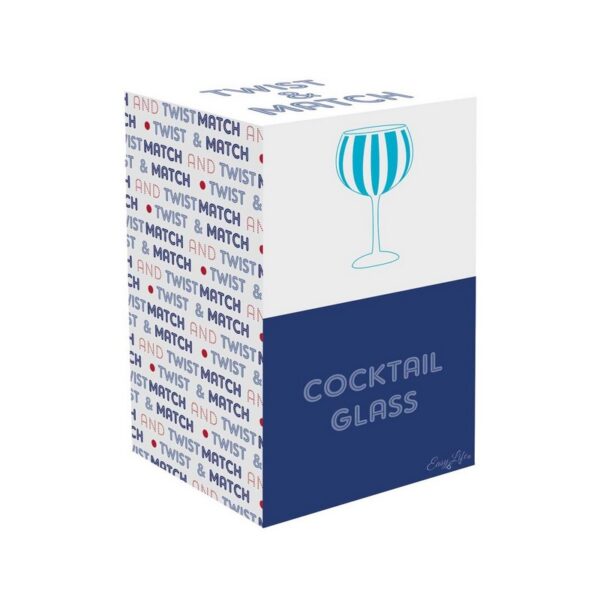 Easy Life Twist & match Blue Ποτήρι Κολονάτο 500 ml