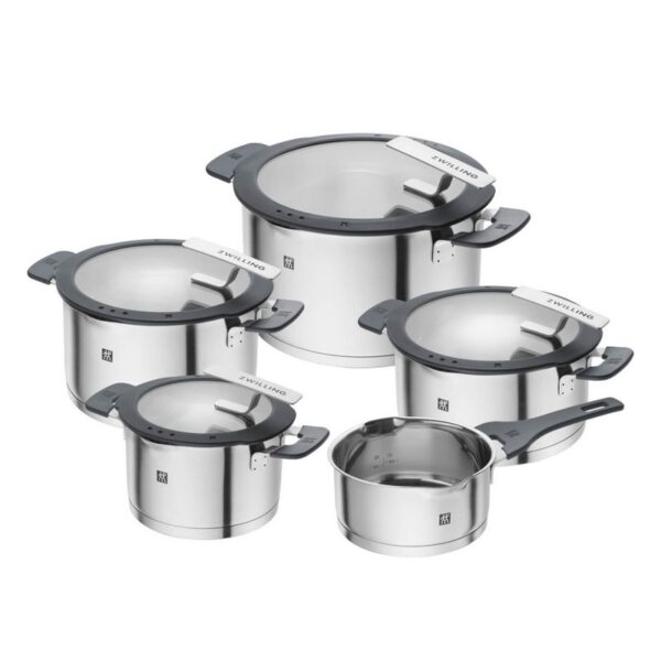 Zwilling Twin Classic Σετ 5 τεμ Κατσαρόλες ανοξείδωτες 18/10
