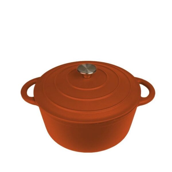 Espiel Volcano Red Κατσαρόλα 28 εκ/6200 ml μαντεμένια
