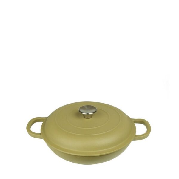 Espiel Volcano Green Ημίχύτρα 27 εκ/2200 ml μαντεμένια