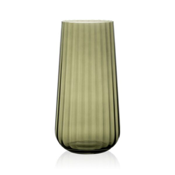 Rona Fade Olive Ανθοδοχείο 25 εκ γυάλινο
