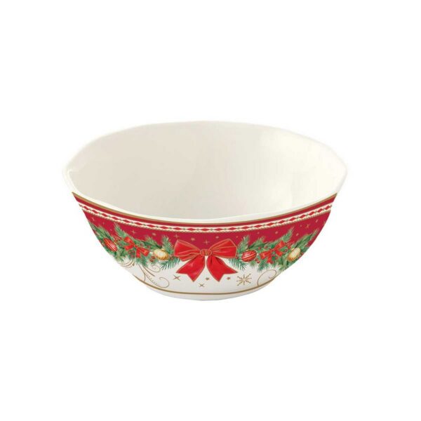 Easy Life Christmas Heritage Μπολάκι 12 εκ πορσελάνης