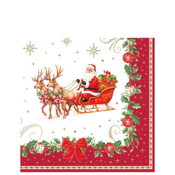 Easy Life Christmas Heritage Σετ 20 τεμ Χαρτοπετσέτες 33Χ33 εκ χάρτινες