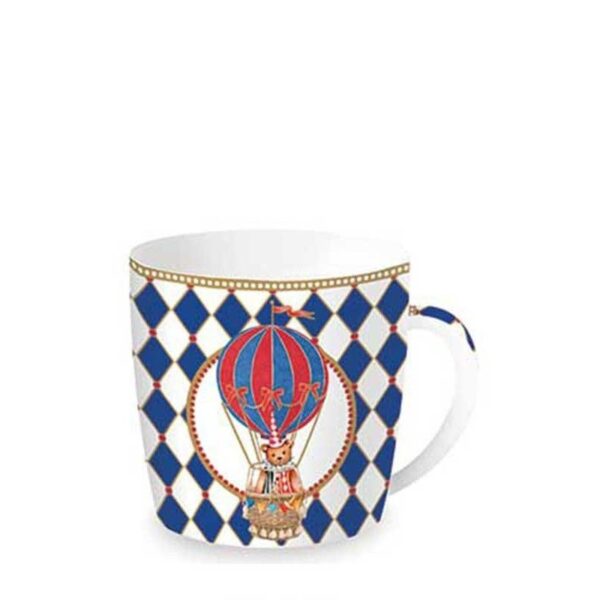 Easy Life Circus Air Balloon Κούπα 350 ml σε μεταλλικό κουτί πορσελάνης