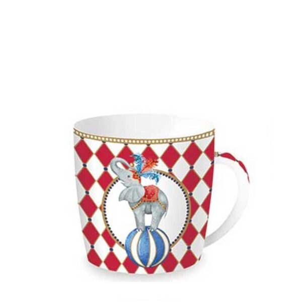 Easy Life Circus Elephant Κούπα 350 ml σε μεταλλικό κουτί πορσελάνης