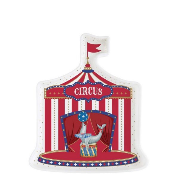Easy Life Circus Πιατέλα 23.5Χ20 εκ πορσελάνης