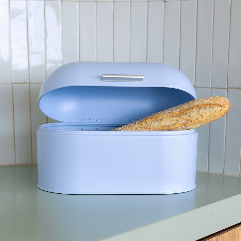 F2D Fresh Blue Ψωμιέρα 33,5Χ18Χ21,5 εκ μεταλλική F2D Fresh Blue Ψωμιέρα 33,5Χ18Χ21,5 εκ μεταλλική